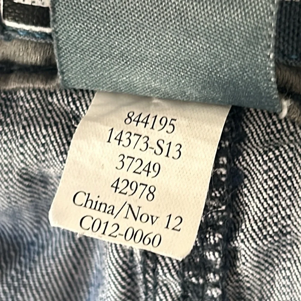 REI 844195 Blue Convertible Full Cropped Stretch Pants EUC size 0